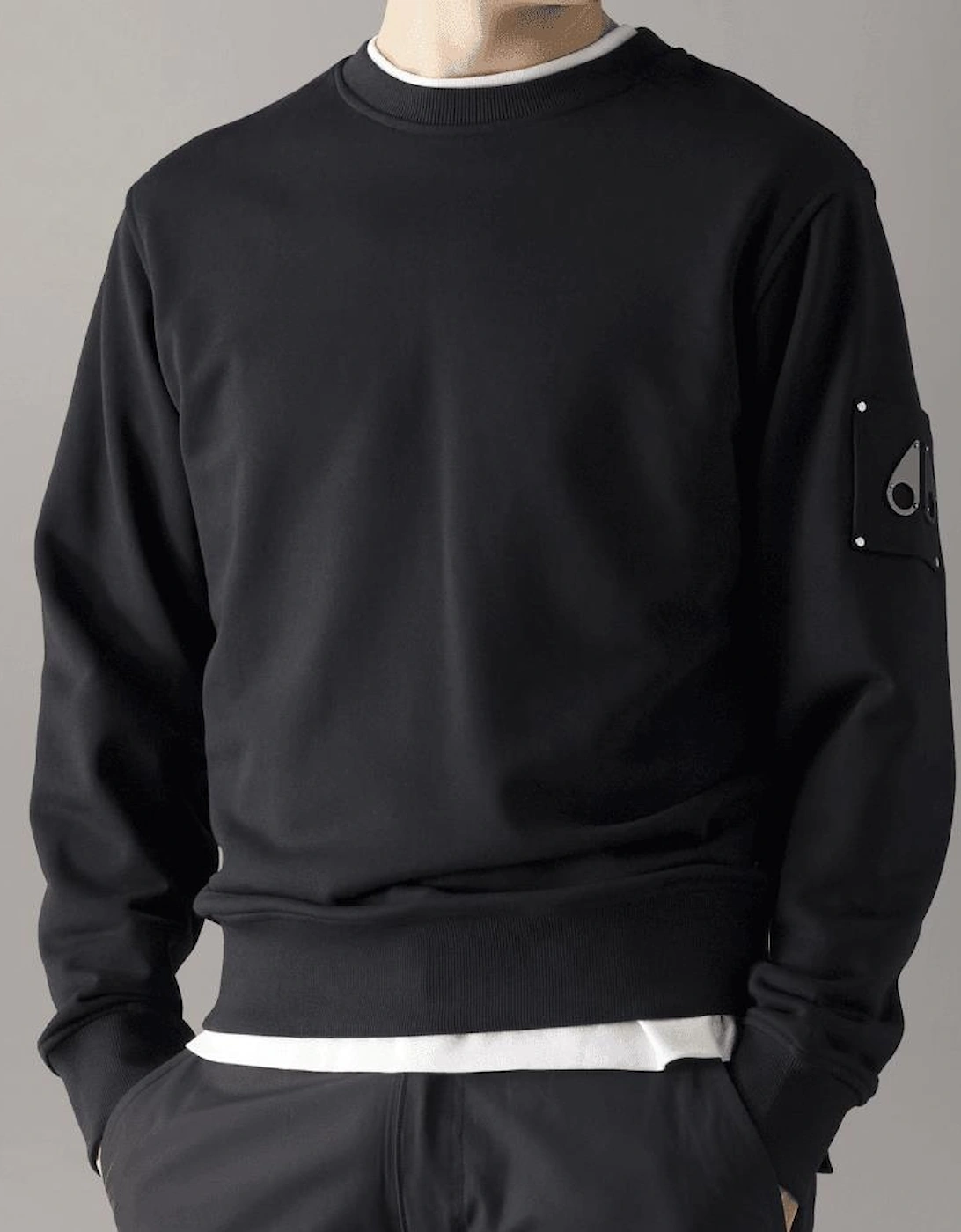 Hartsfield Crew Neck Cement Black Cargo Tracksuit