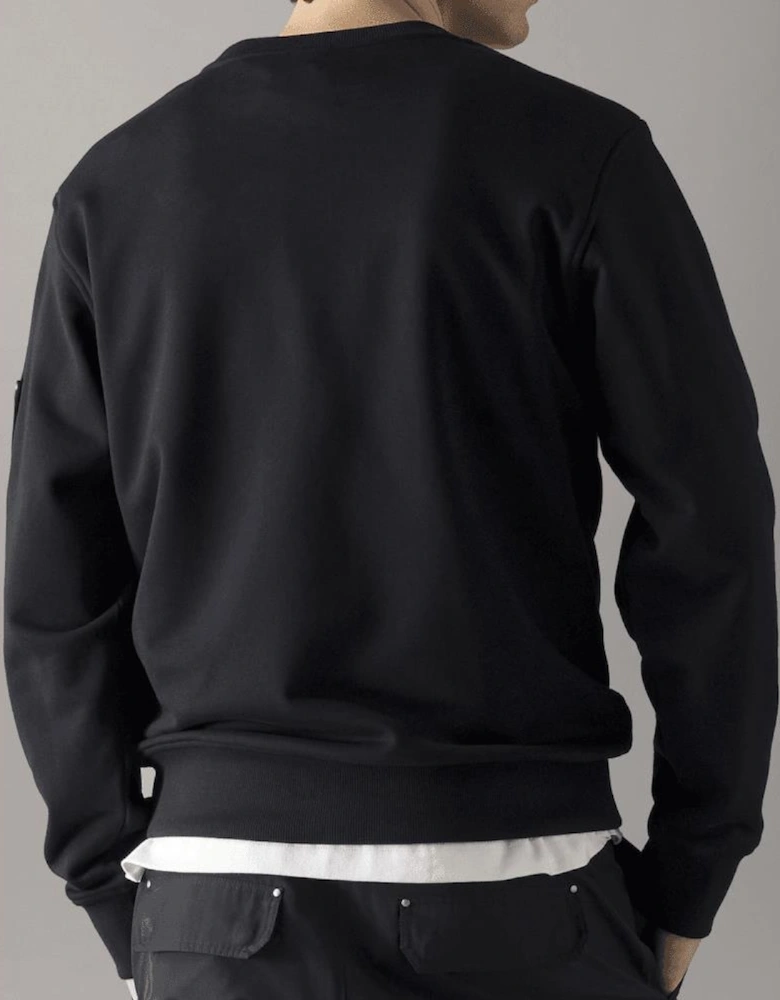 Hartsfield Crew Neck Cement Black Cargo Tracksuit