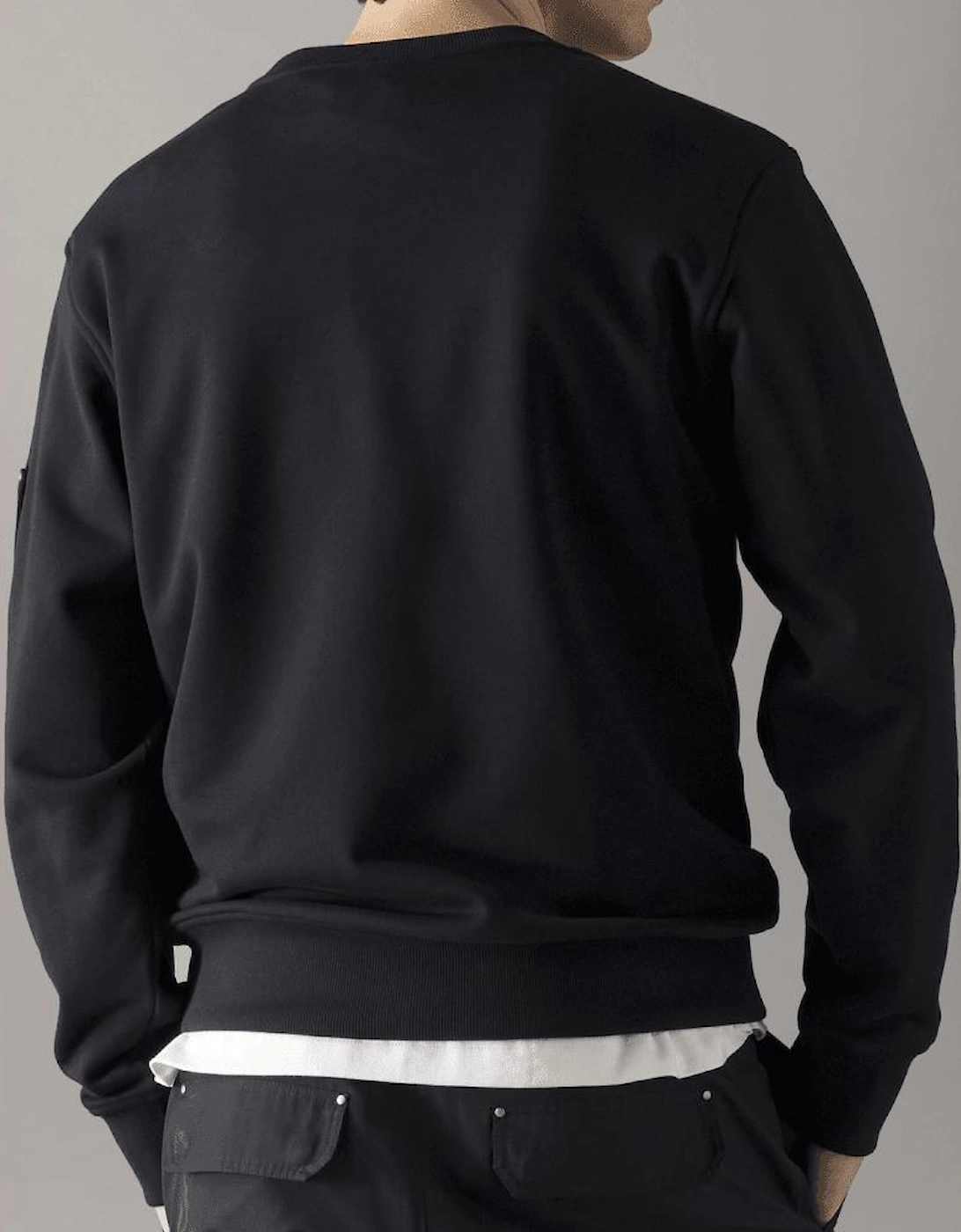 Hartsfield Crew Neck Cement Black Cargo Tracksuit