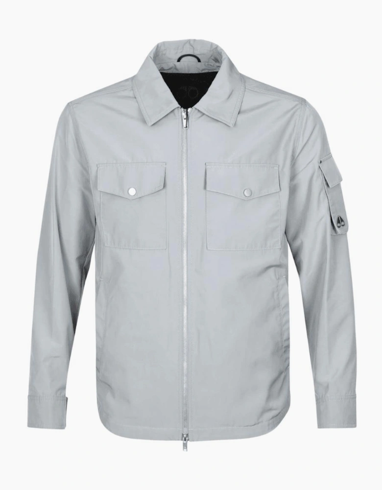 Charlesbourg Nylon Industry Grey Overshirt Jacket