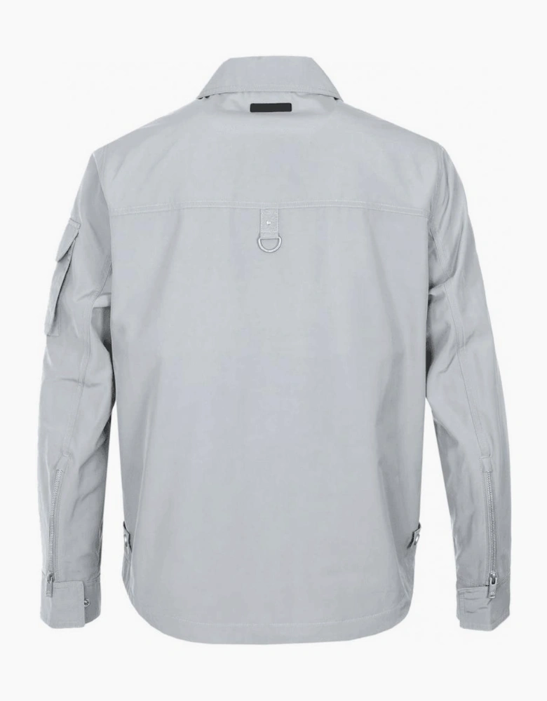 Charlesbourg Nylon Industry Grey Overshirt Jacket