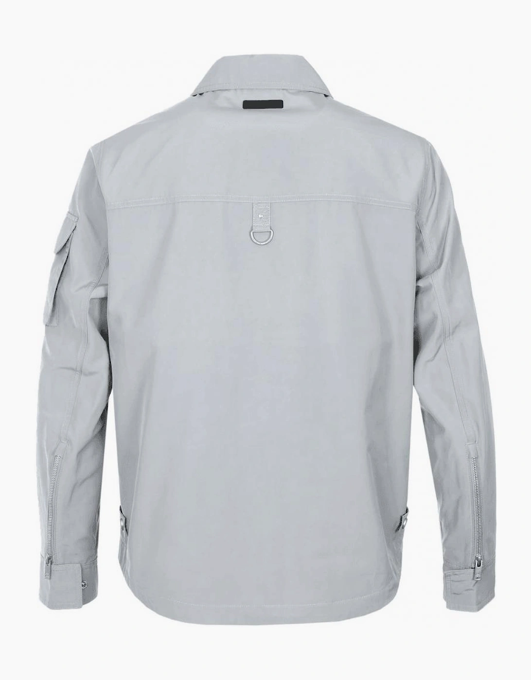 Charlesbourg Nylon Industry Grey Overshirt Jacket