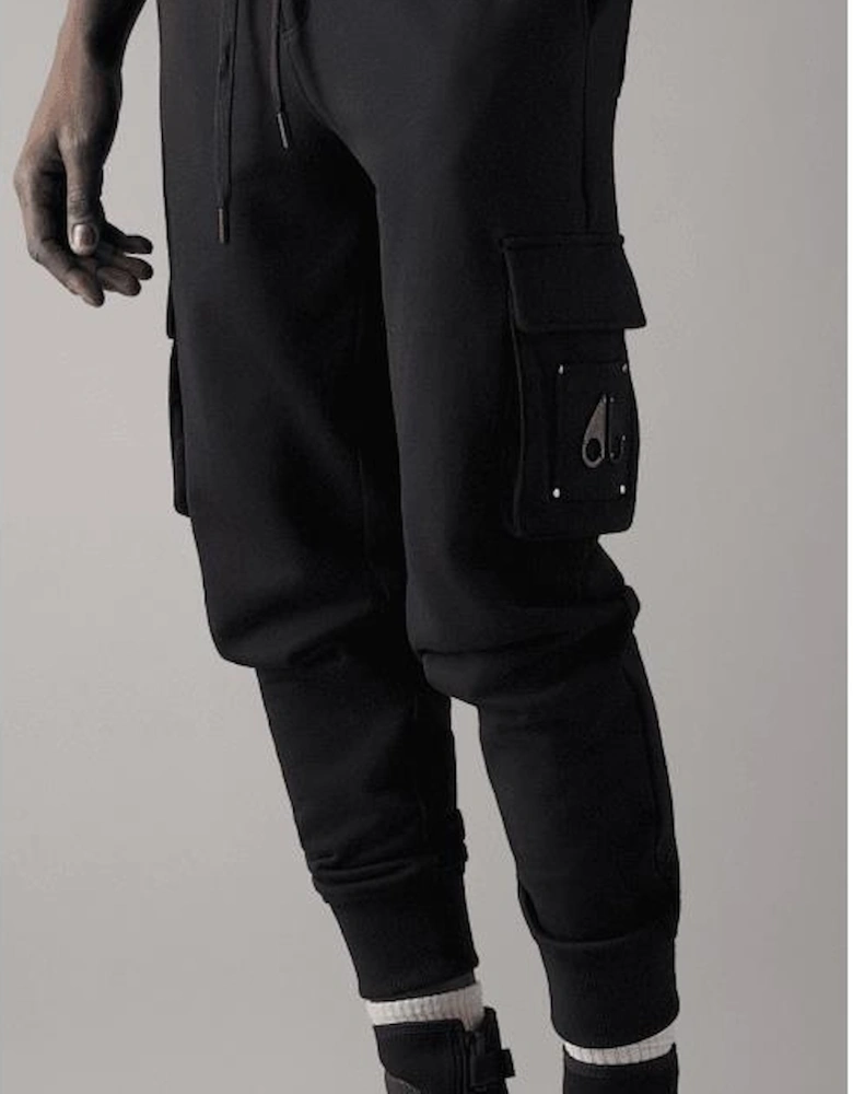 Hartsfield Crew Neck Cement Black Cargo Tracksuit