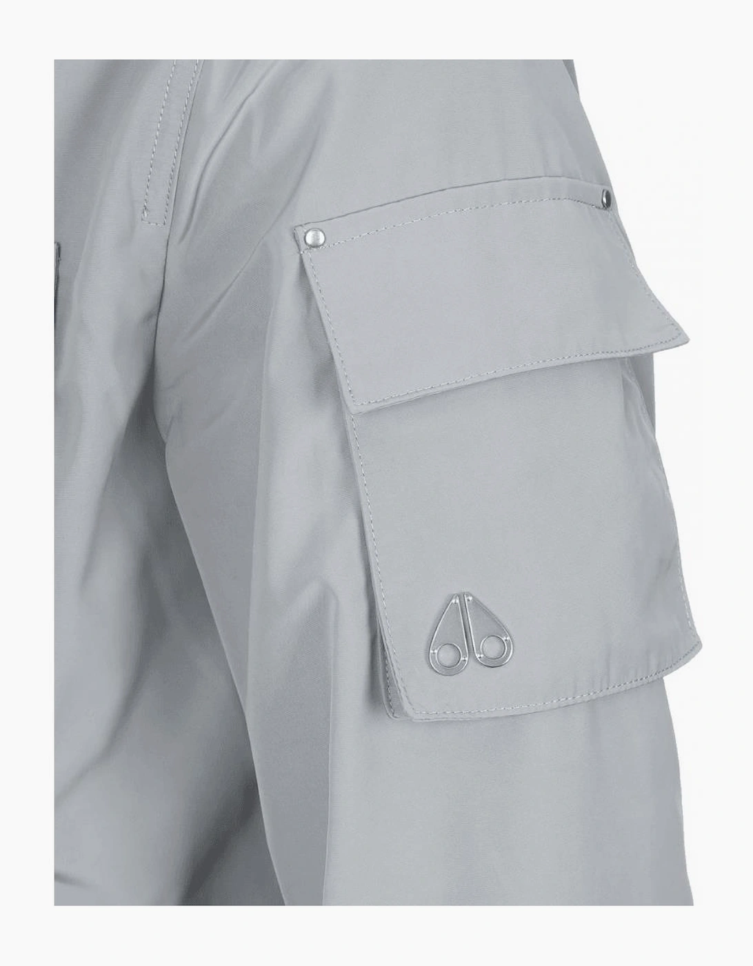 Charlesbourg Nylon Industry Grey Overshirt Jacket