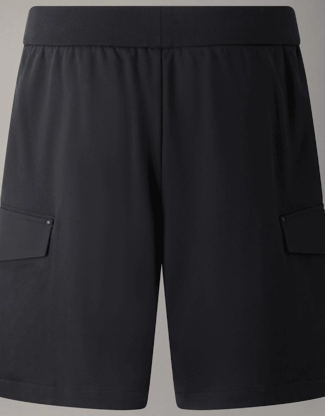 Dalon Metal Logo Black Cargo Shorts