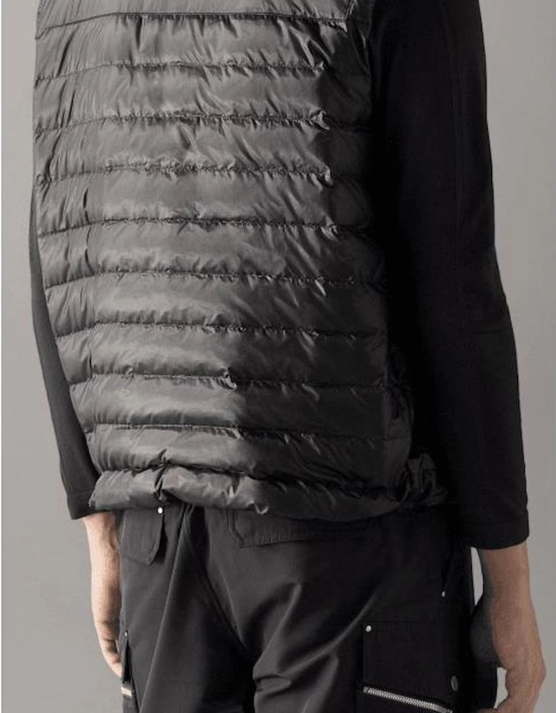 Cloud Walker Hooded Black Gilet