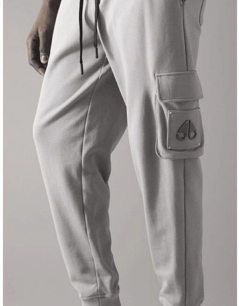 Cotton Hartsfield Industry Grey Cargo Joggers