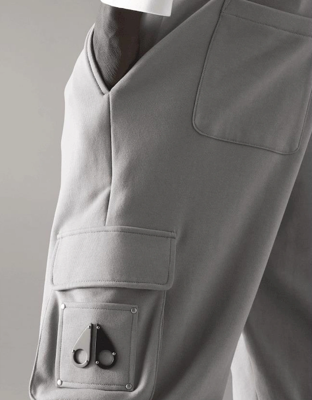 Cotton Hartsfield Industry Grey Cargo Joggers