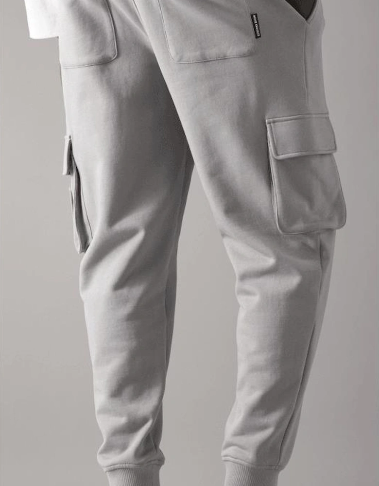 Cotton Hartsfield Industry Grey Cargo Joggers