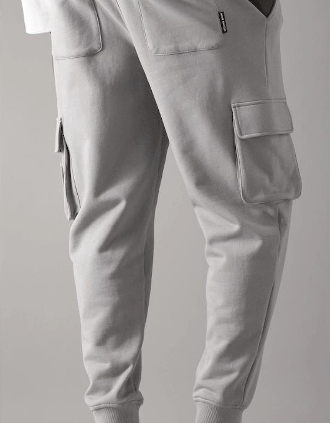 Cotton Hartsfield Industry Grey Cargo Joggers