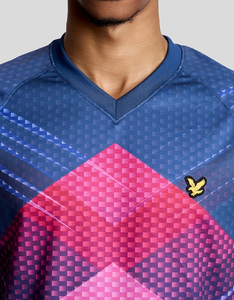 Sports Chevron Padel T-Shirt