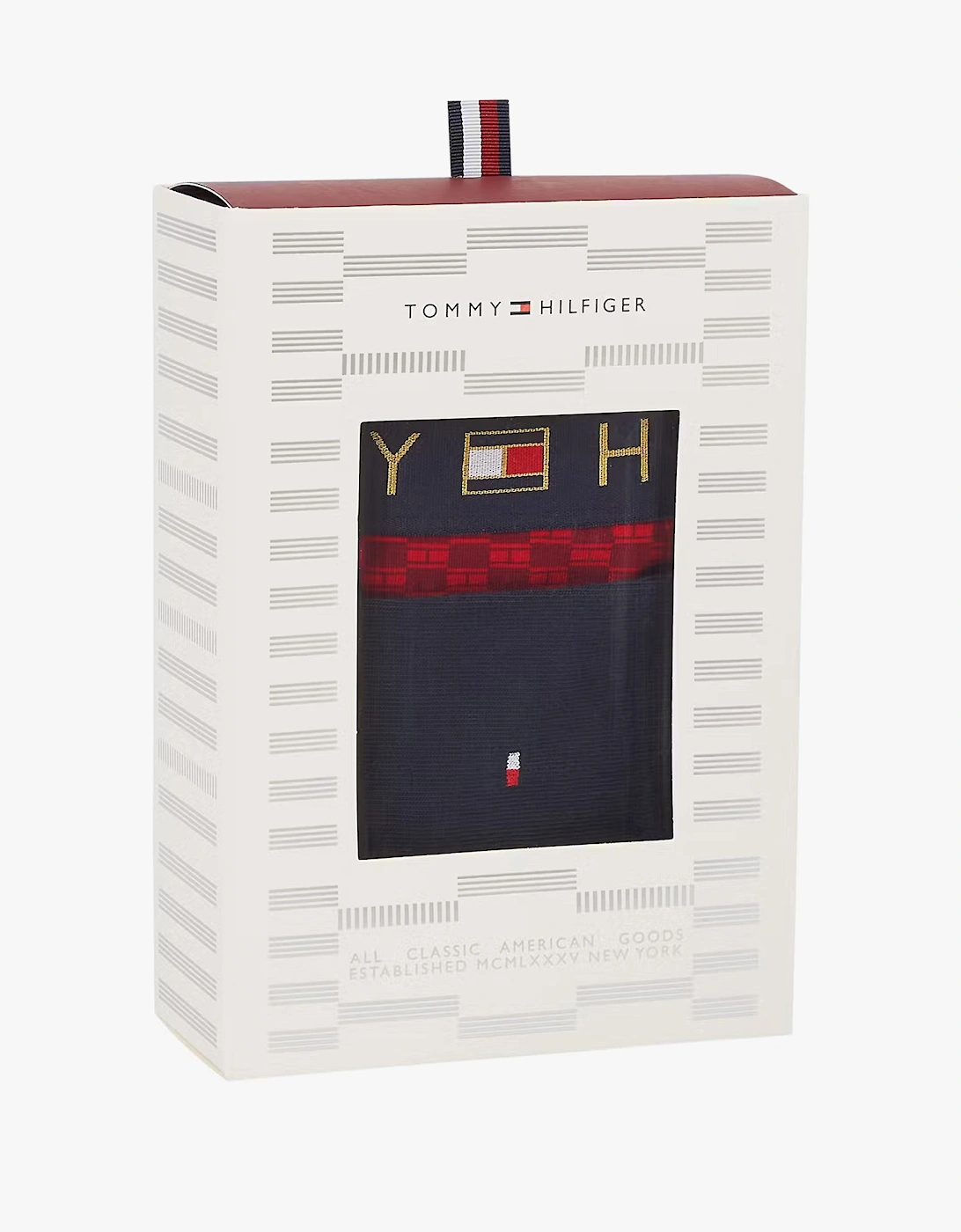 Tommy Hilfiger TRUNK PRINT & SOCK SET GOLD Mens Multicoloured