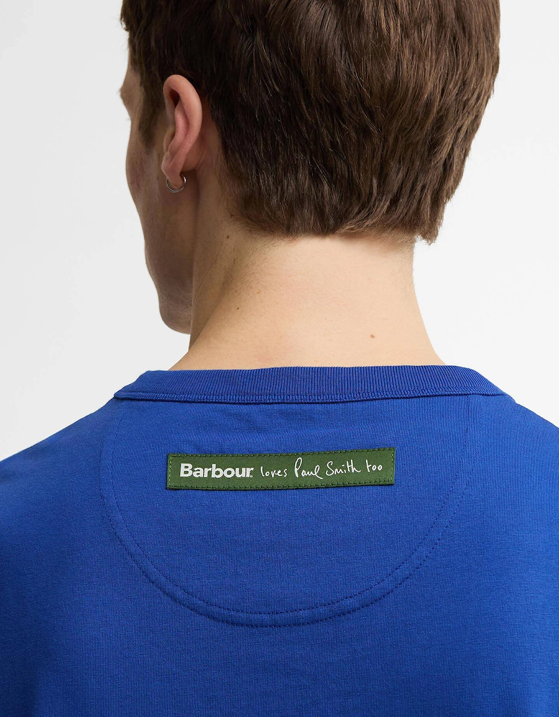 Paul Smith Loves Barbour Scoop T-Shirt - Royal Blue
