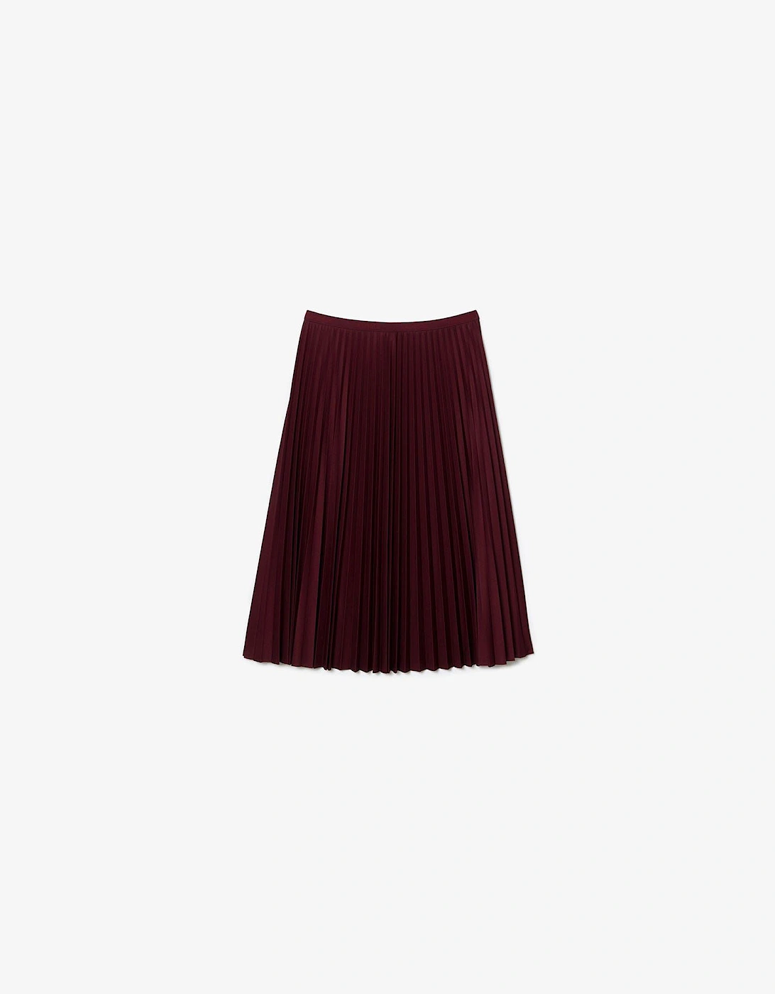 Elasticated Waist Flowing Pleated Skirt