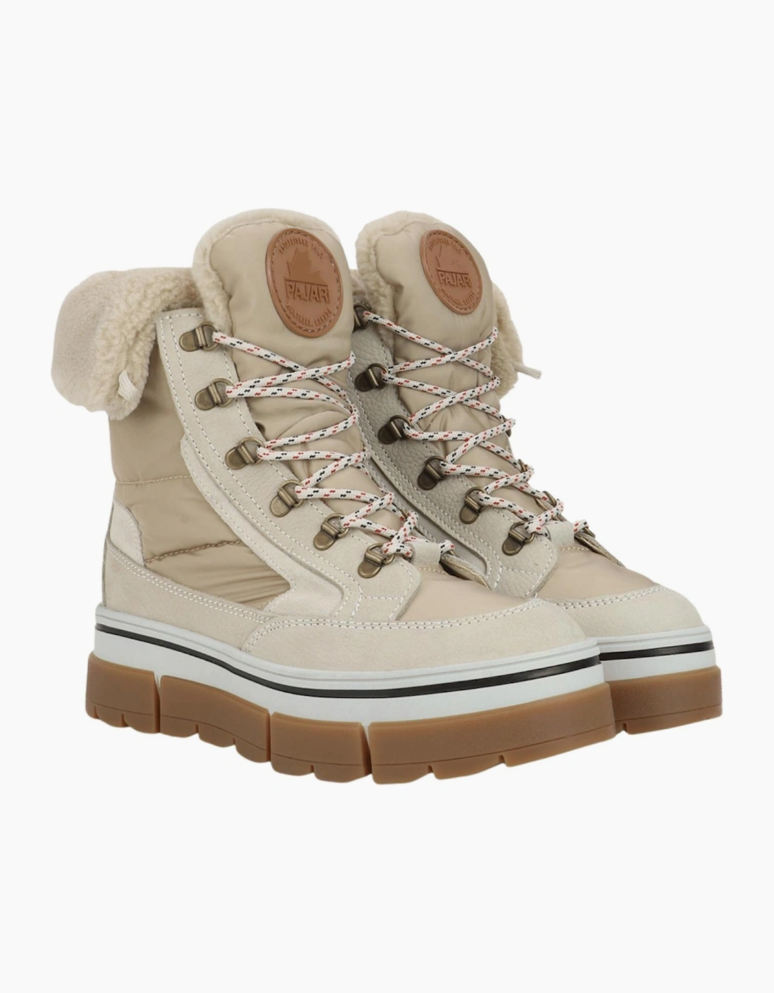 Womens Henta Lace Up Waterproof Snow Boots, 2 of 1