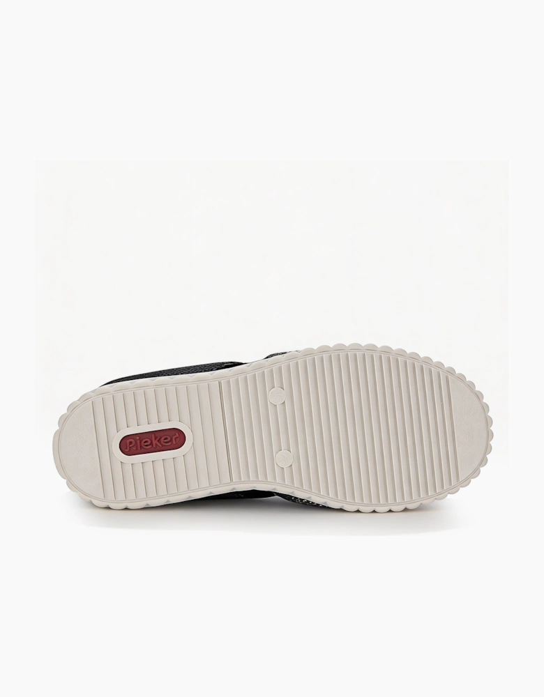 RACHEL Womens Wedge Sandals Black