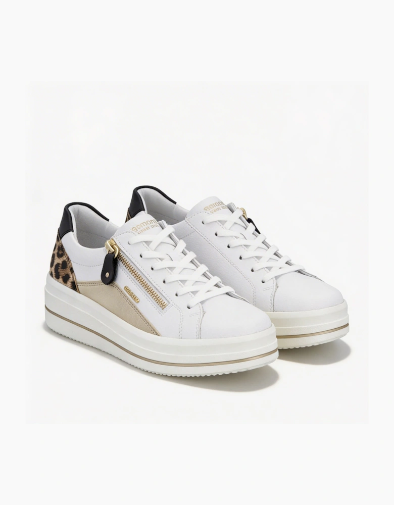 D1C01-85 Womens Casual Trainers White