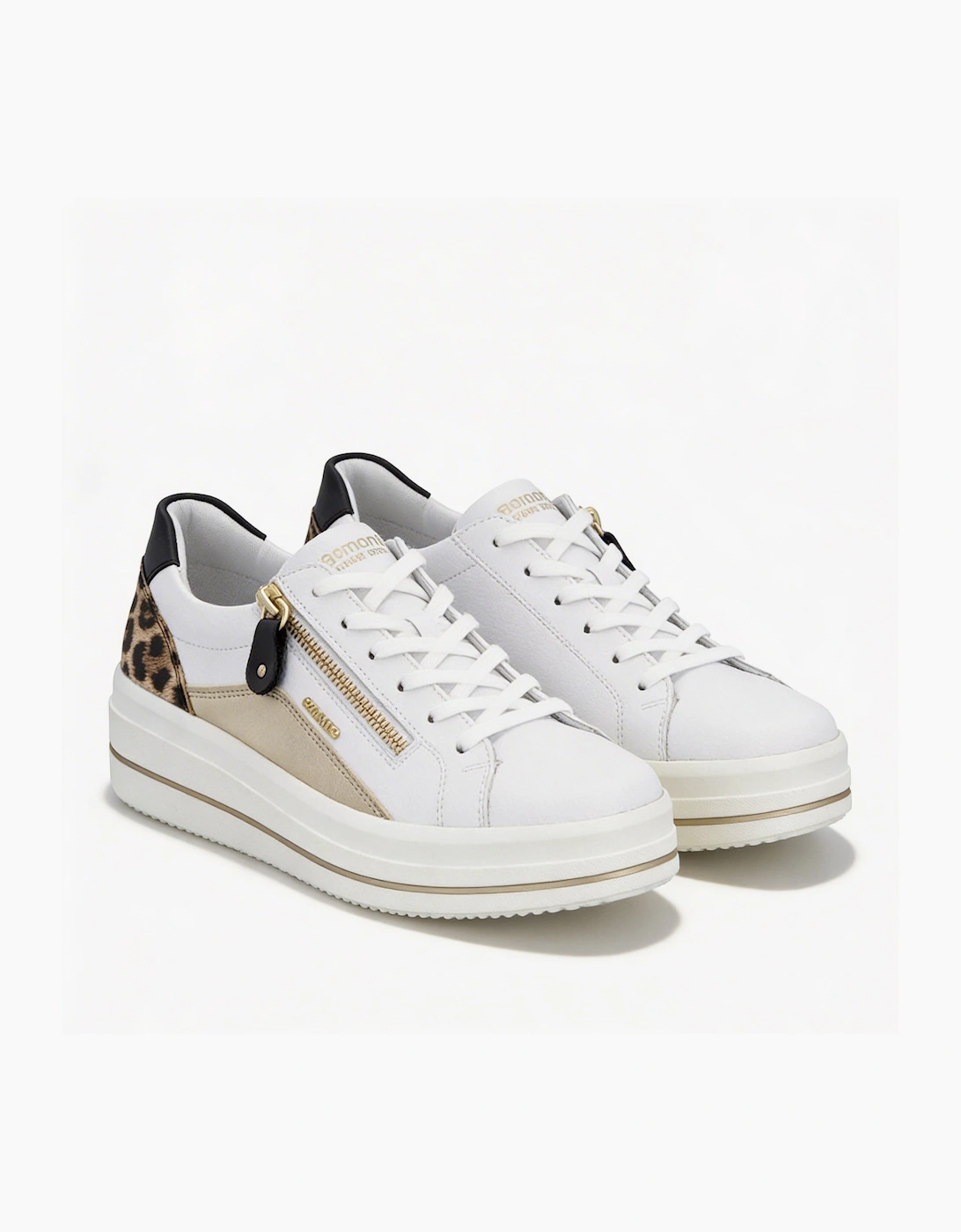 D1C01-85 Womens Casual Trainers White