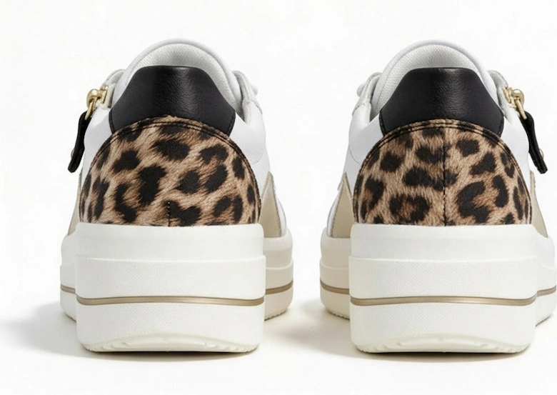 D1C01-85 Womens Casual Trainers White