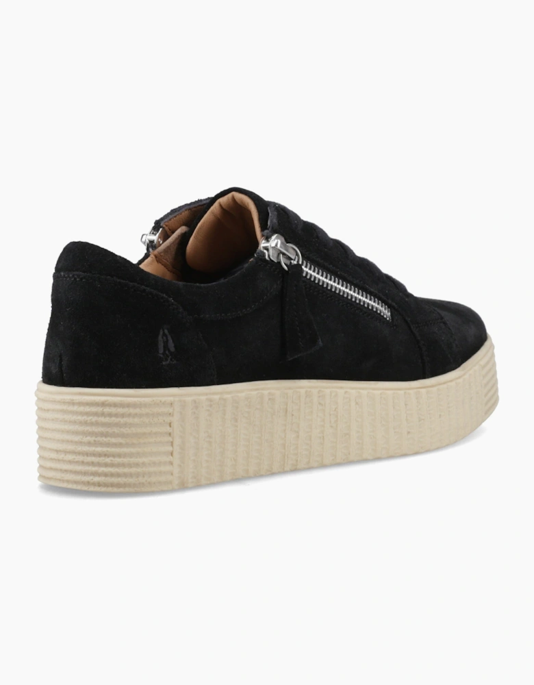 TARA SUEDE TRAINER Womens Casual Trainers Black