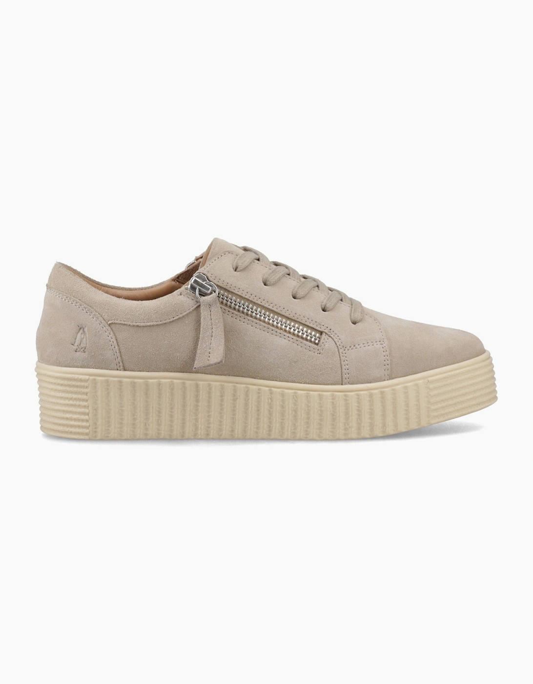 TARA SUEDE TRAINER Womens Casual Trainers Taupe