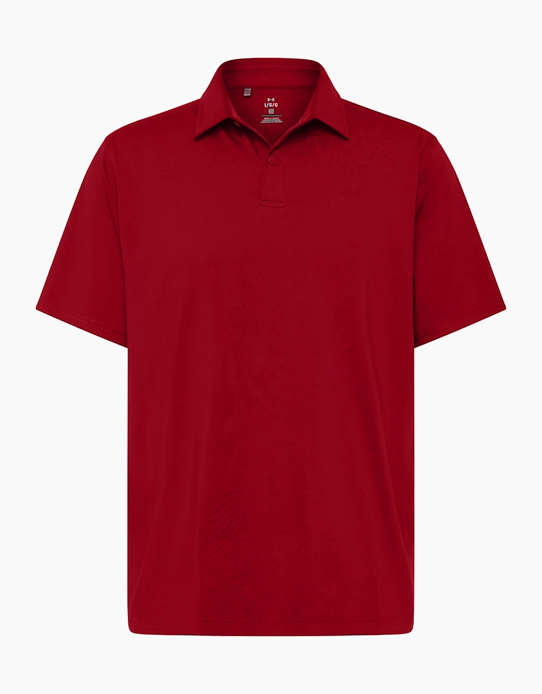 Under Armour Men's Red T2g Polo Shirt  Xxl