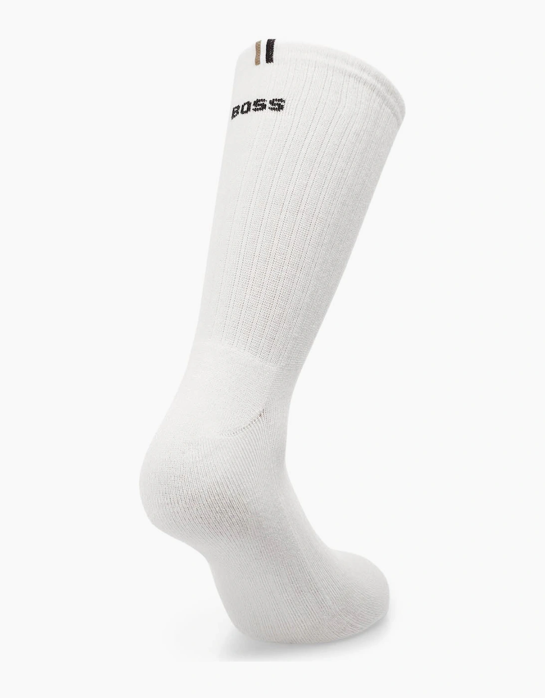 2 Pack of Quarter Length Socks with Logo Details