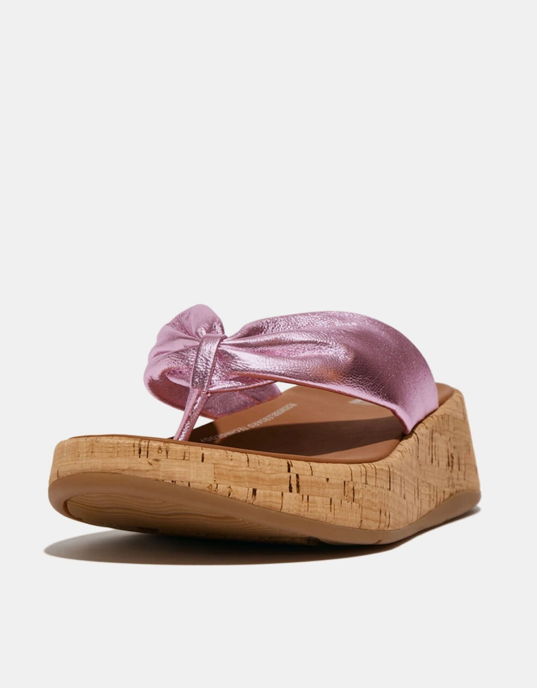 F-Mode Flatform Toe-Thong Flip Flops