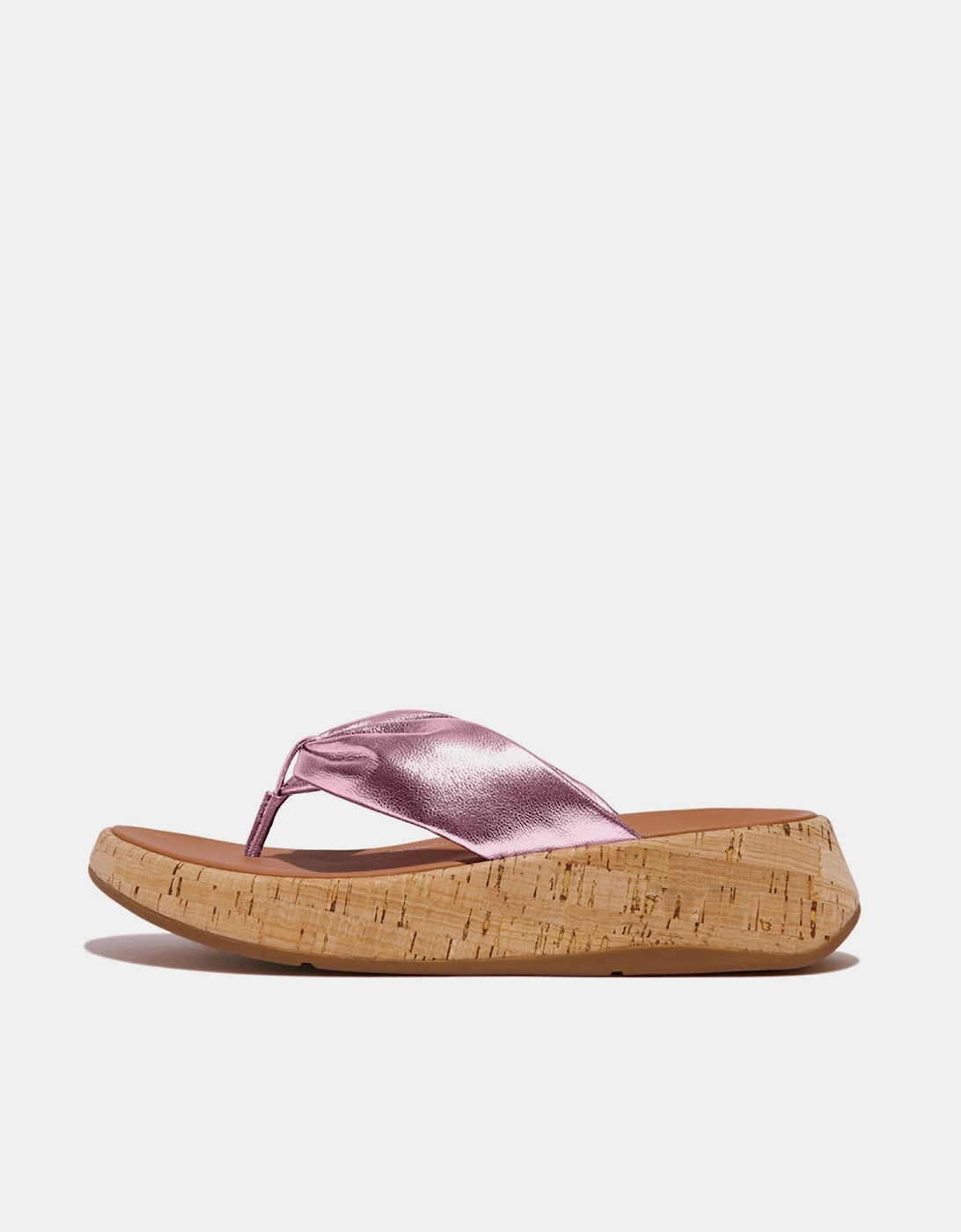 F-Mode Flatform Toe-Thong Flip Flops, 6 of 5