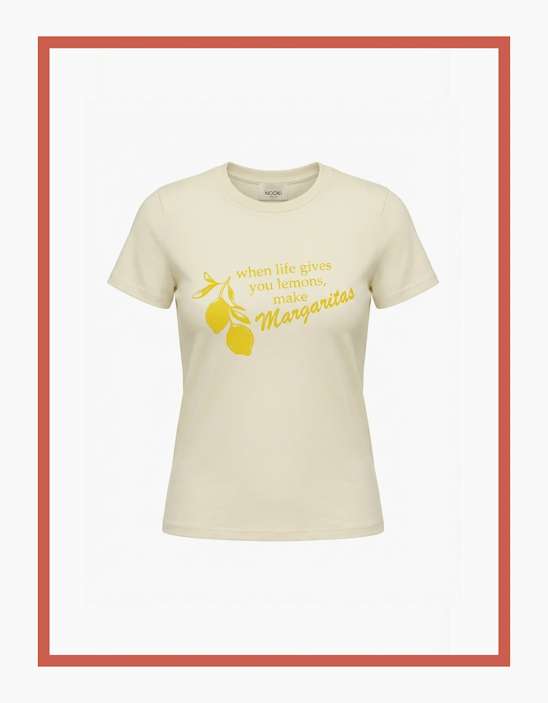 Margarita T Shirt-Cream, 3 of 2