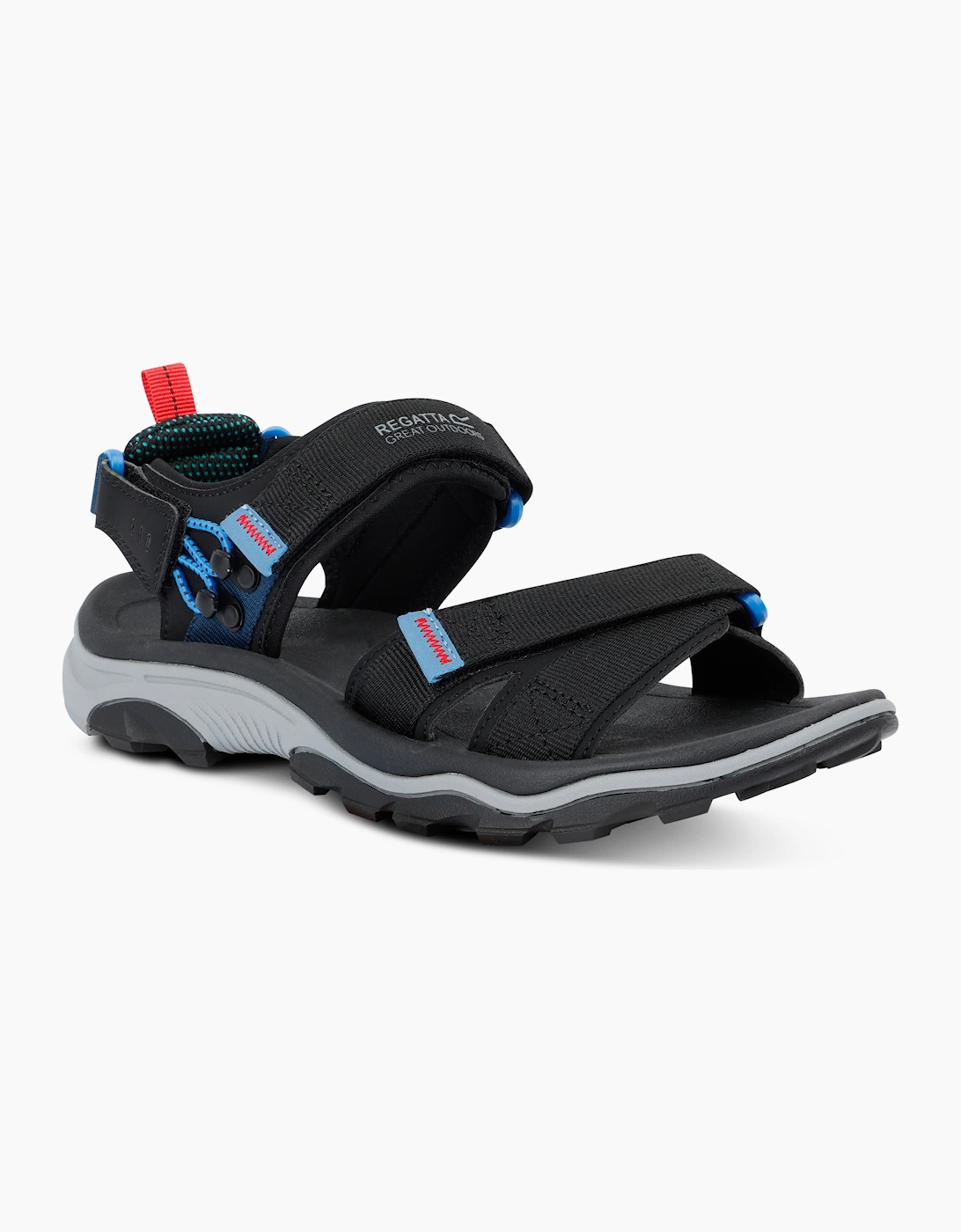 Mens Walking Sandals Blaze Sandal black coronet blue UK Size, 6 of 5
