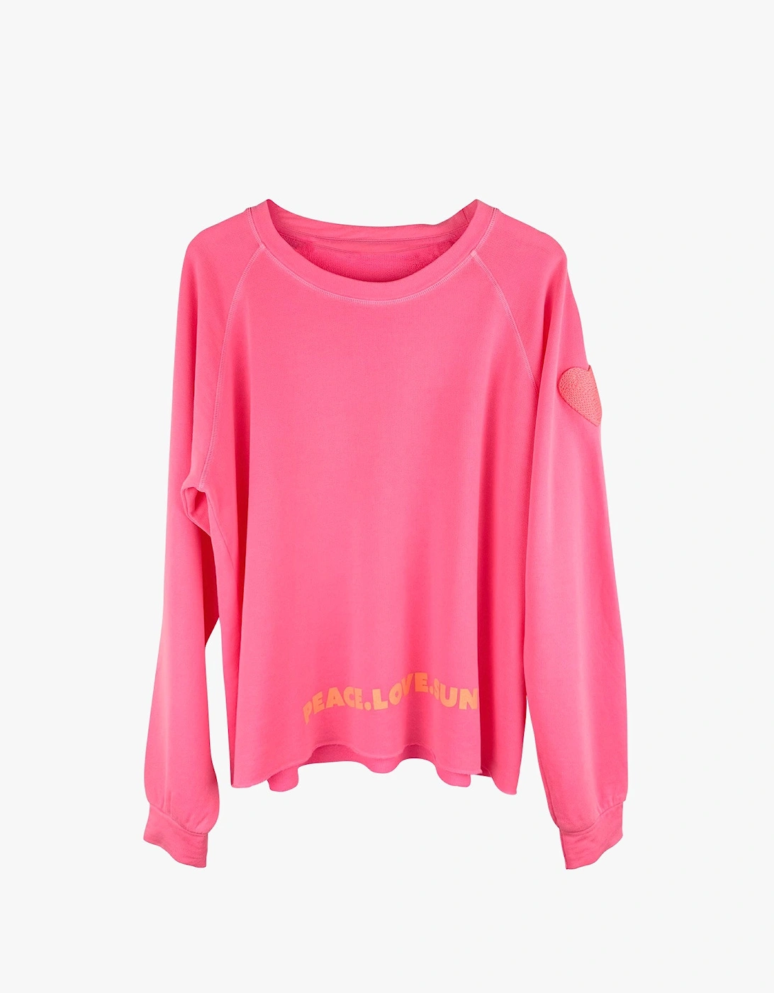 Neon pink sweatshirt