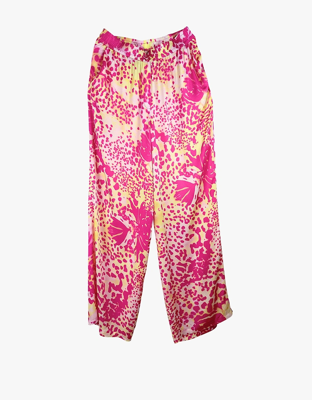 Neon leopard pants