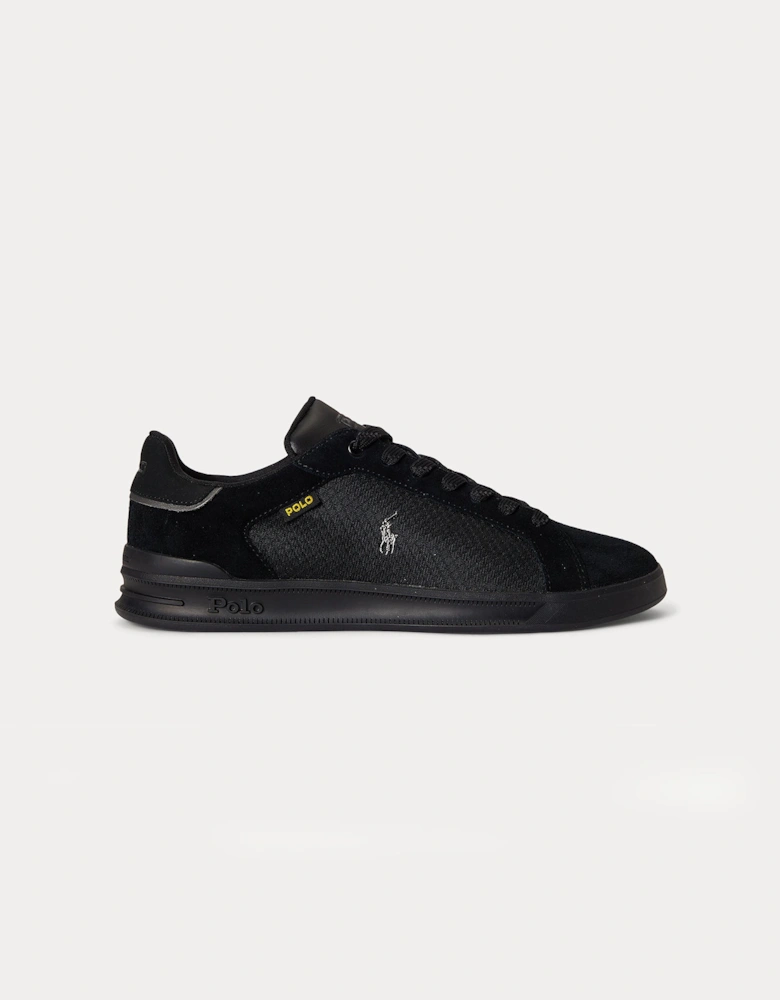 HRT CT UTILY Mens Court Trainers Black/Black