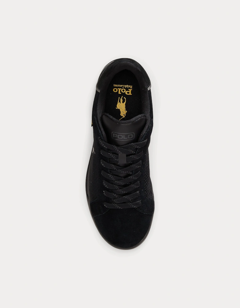 HRT CT UTILY Mens Court Trainers Black/Black