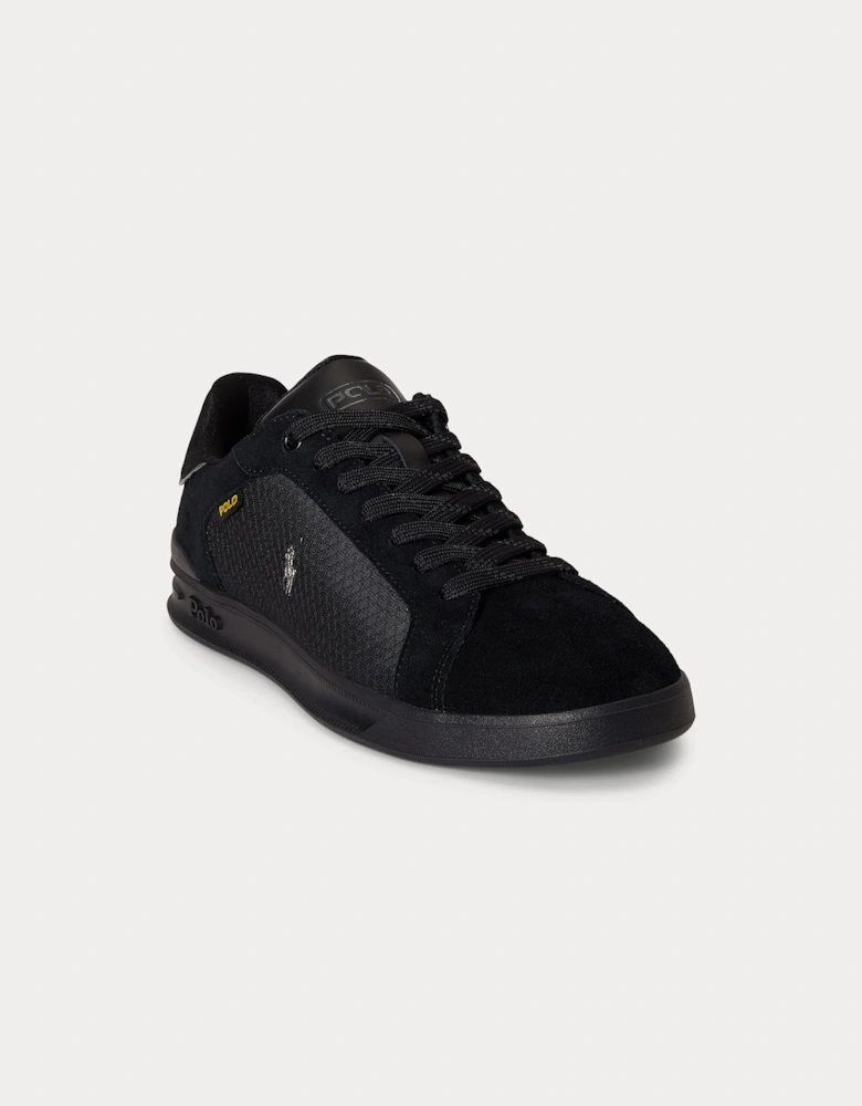 HRT CT UTILY Mens Court Trainers Black/Black
