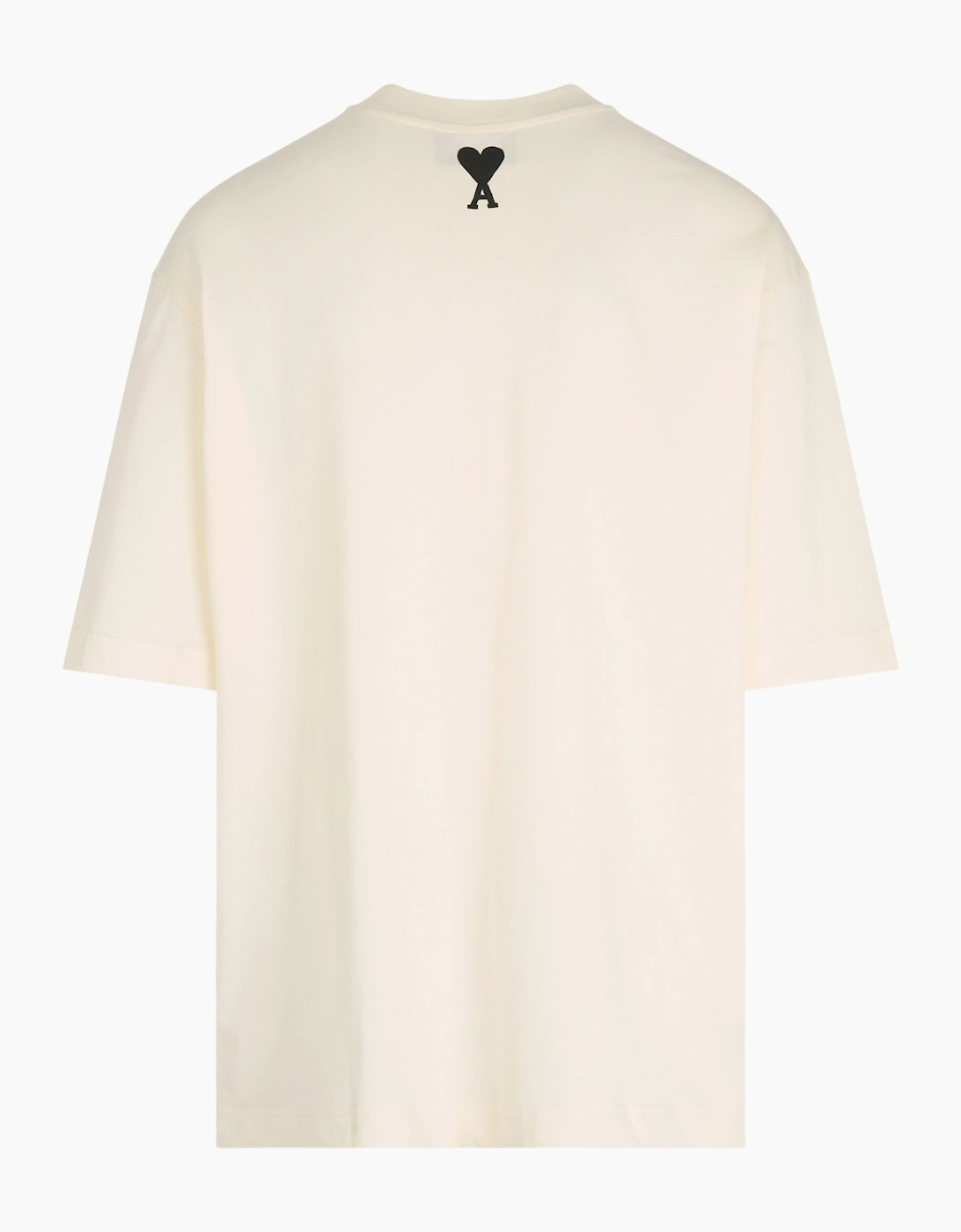 Oversized Print T-Shirt Cream