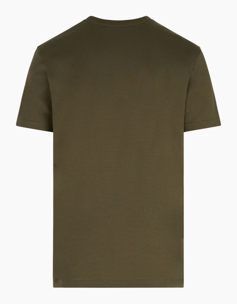 Embroidered Logo T-Shirt Green