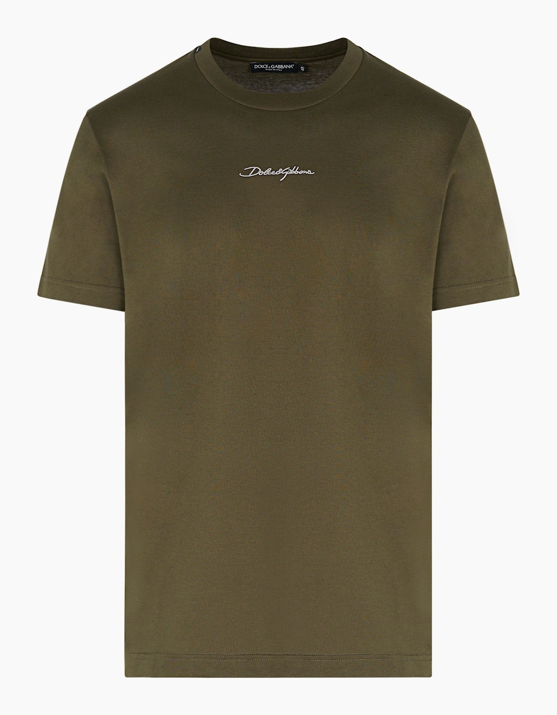 Embroidered Logo T-Shirt Green, 3 of 2
