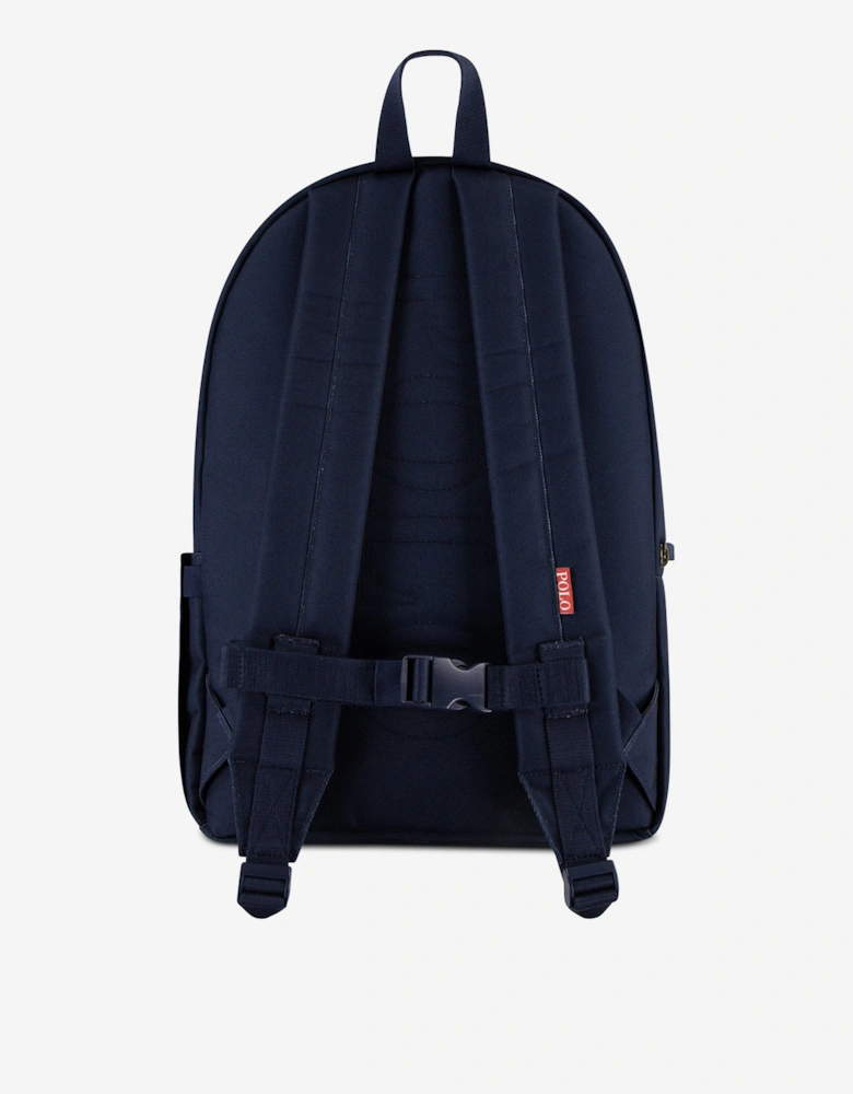 Kids Polo Bear Backpack in Navy (35.5cm)