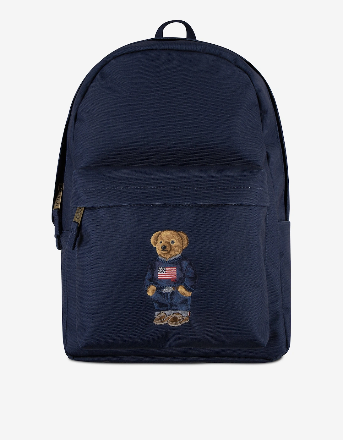 Kids Polo Bear Backpack in Navy (35.5cm), 5 of 4