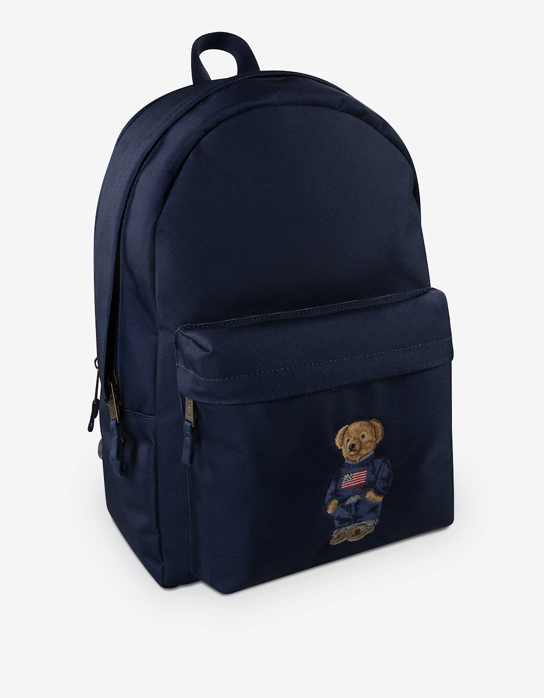 Kids Polo Bear Backpack in Navy (35.5cm)