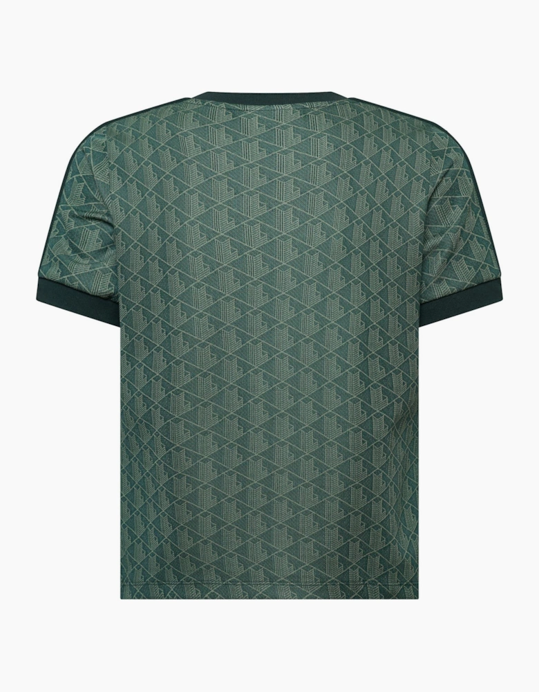 Slim-Fit Monogram Jacquard T-Shirt