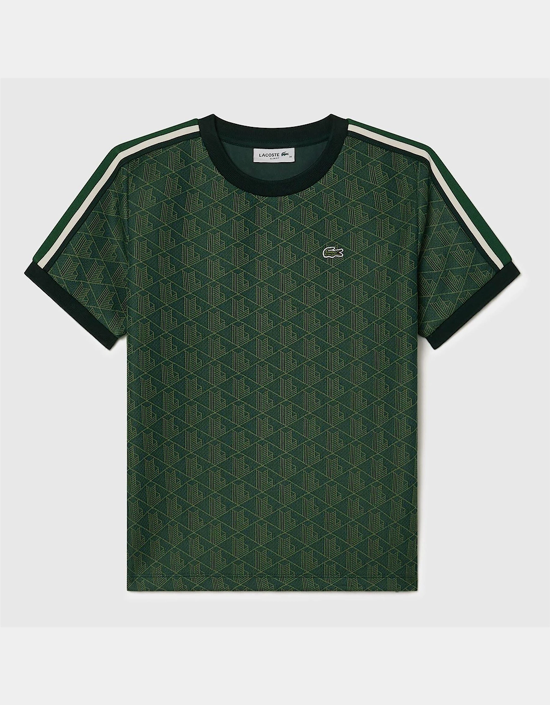 Slim-Fit Monogram Jacquard T-Shirt