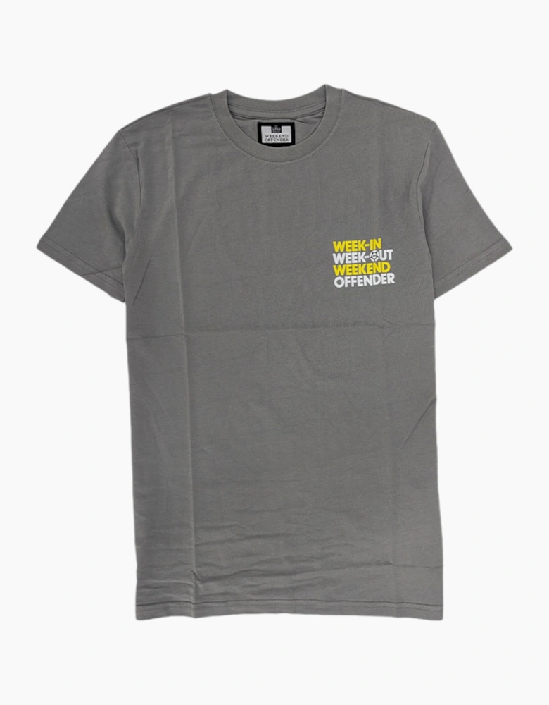 Mens T Shirts Week In Crew Neck Short Sleeve Cotton Summer Tee