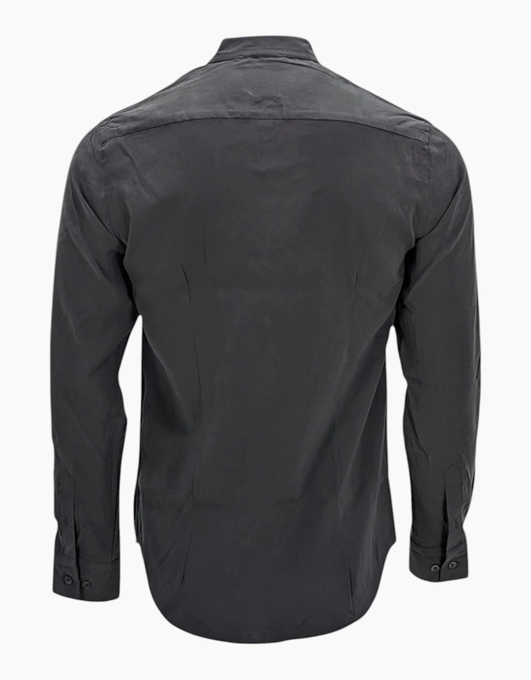 Mens Shirts Long Sleeve Casual Band Collar Linen Shirt Summer Mandarin Shirt NWT