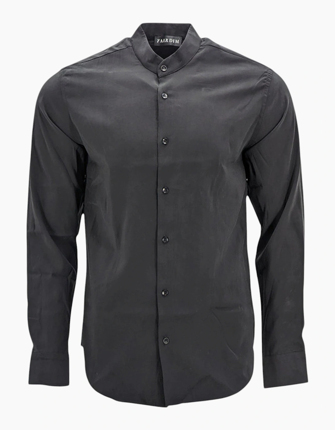 Mens Shirts Long Sleeve Casual Band Collar Linen Shirt Summer Mandarin Shirt NWT