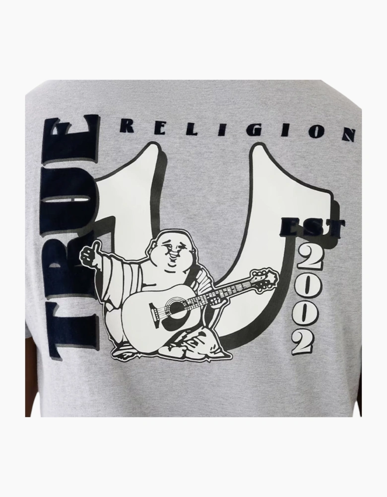 True Religion 107810 Mens T Shirts Short Sleeve Buddha Soft Summer Crew Neck Tee