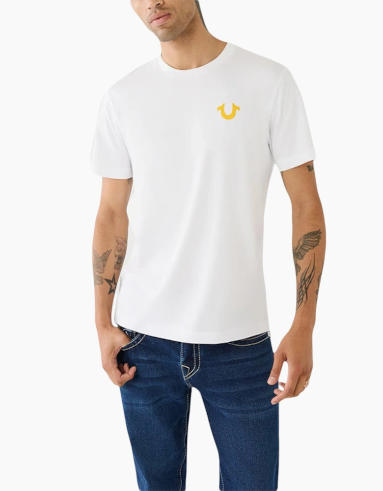 True Religion 107810 Mens T Shirts Short Sleeve Buddha Soft Summer Crew Neck Tee