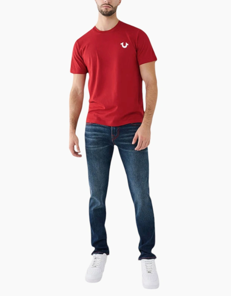 True Religion 107810 Mens T Shirts Short Sleeve Buddha Soft Summer Crew Neck Tee